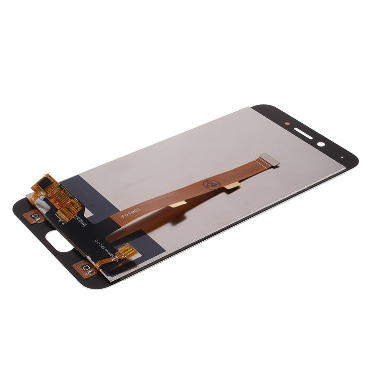 LCD Screen and Digitizer Assembly Part for OPPO A77 - White