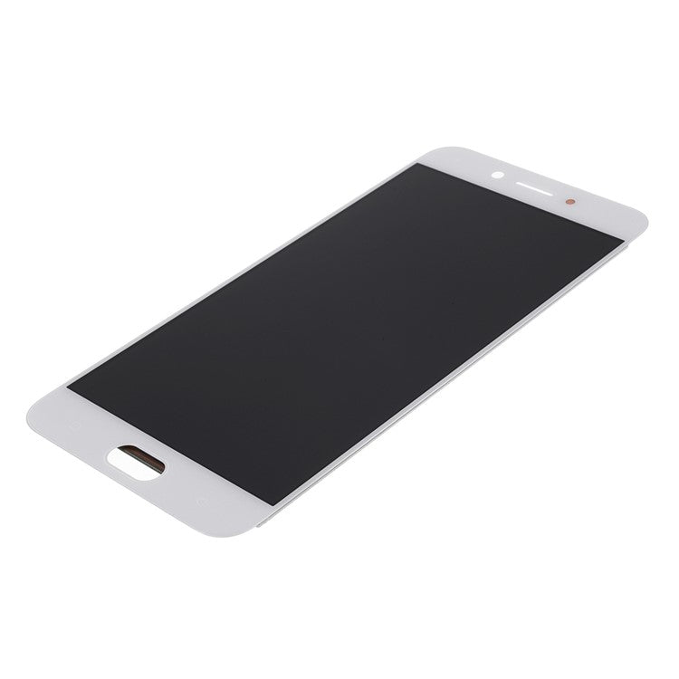 LCD Screen and Digitizer Assembly Part for OPPO A77 - White