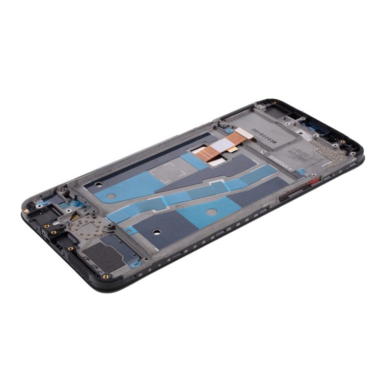 Assembly LCD Screen and Digitizer Assembly + Frame Replacement for OPPO A83 - Black