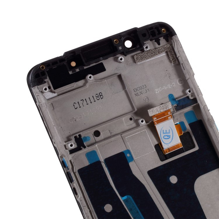 Assembly LCD Screen and Digitizer Assembly + Frame Spare Part for OPPO A73 / F5 Youth - Black