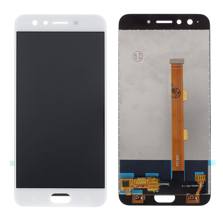 LCD Screen and Digitizer Assembly Part for OPPO F3 - White