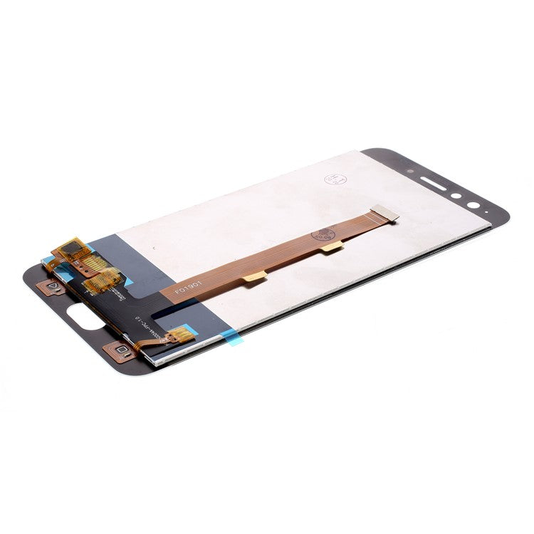 LCD Screen and Digitizer Assembly Part for OPPO F3 - White