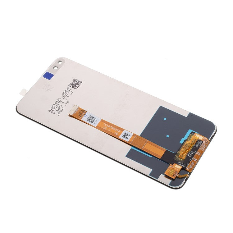 For OPPO A92s/Reno4 Z 5G OEM LCD Screen and Digitizer Assembly Replacement Part - Black