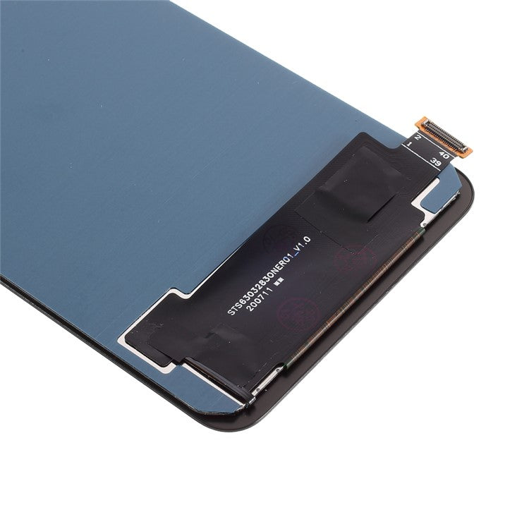LCD Screen and Digitizer Assembly Part (TFT Version) for OPPO Reno3 / A91 / F15 / Find X2 Lite / F17 / A73 4G - Black