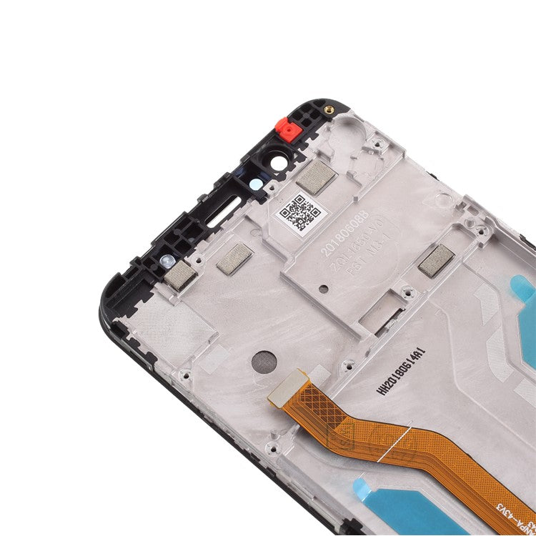 Grade B LCD Screen and Digitizer Assembly + Frame (without Logo) for Asus Zenfone Max Pro (M1) ZB601KL/ZB602KL - Black