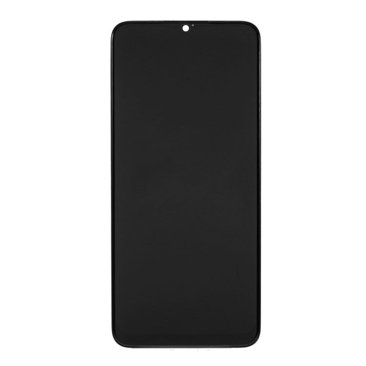 OEM LCD Screen and Digitizer Assembly + Frame Replacement Part for Realme 5 - Black