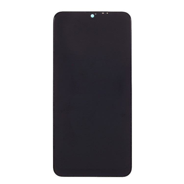 LCD Screen and Digitizer Assembly + Frame Repair Part for Oppo A7 - Black