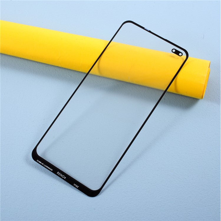 Screen Glass Lens + OCA Adhesive Replace Part for Oppo Reno4 2020 CPH2113