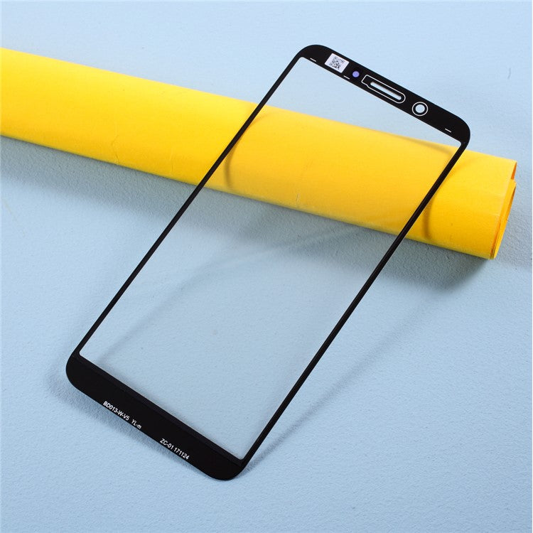 Screen Glass Lens + OCA Adhesive Replace Part for Oppo A83 2018 CPH1729 CPH1827 - Black