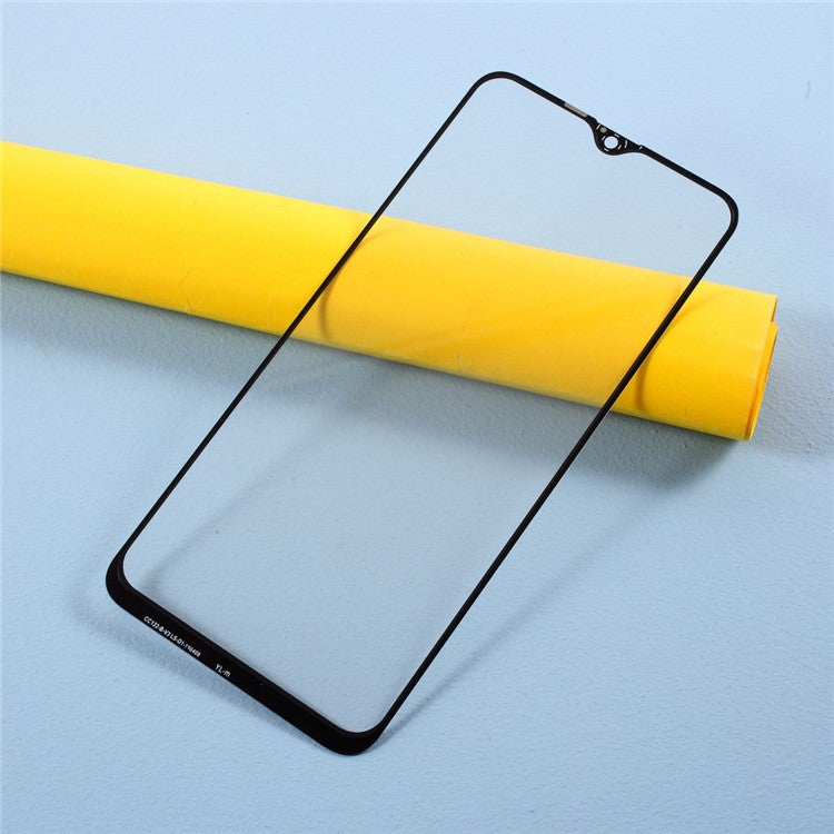 Screen Glass Lens + OCA Adhesive Replace Part for OPPO A9 2019 PCAM10/CPH1938 - Black
