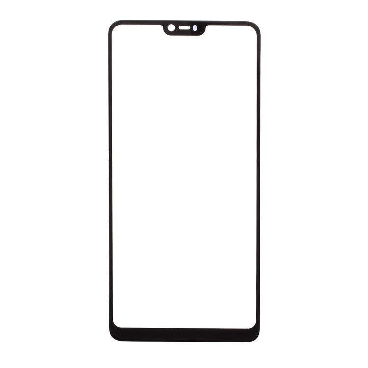 Screen Glass Lens + OCA Adhesive Replace Part for OPPO A3 2018 PADM00 CPH1837 - Black