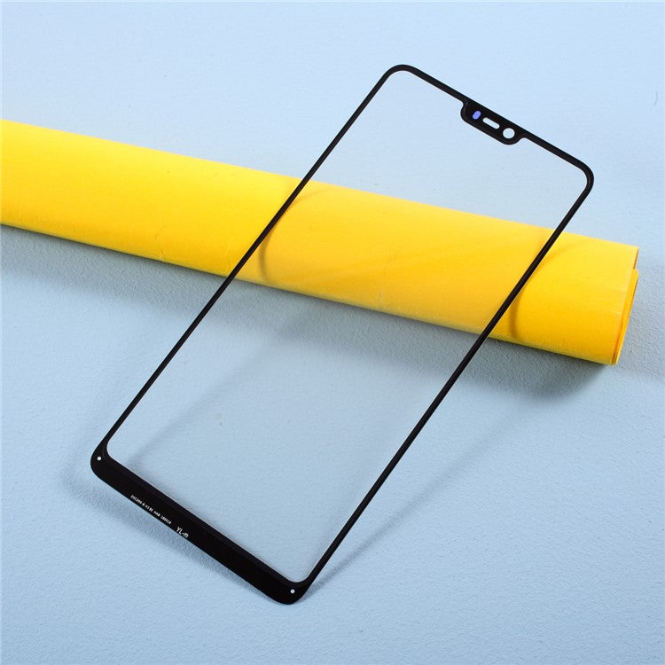 Screen Glass Lens + OCA Adhesive Replace Part for OPPO A3 2018 PADM00 CPH1837 - Black