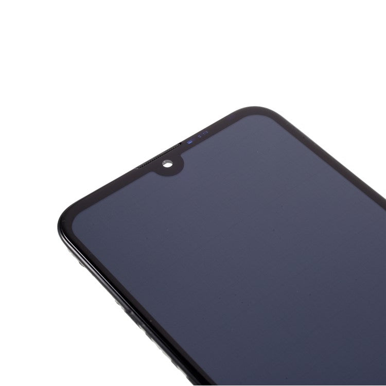 LCD Screen and Digitizer Full Assembly with Frame Repair Part for Huawei Y7 (2019) / Enjoy 9 (6Pin Line Version 3+32GB) - Black