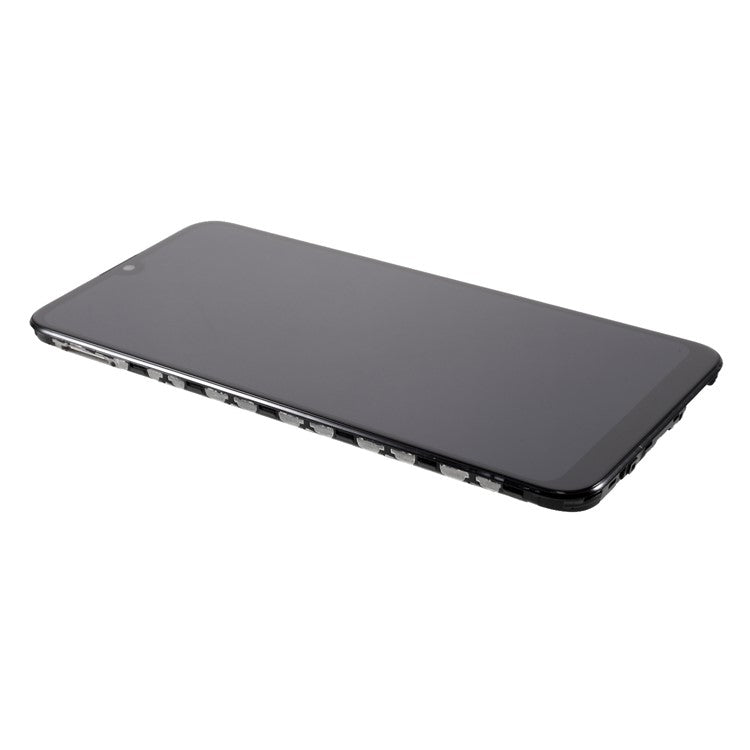 LCD Screen and Digitizer Full Assembly with Frame Repair Part for Huawei Y7 (2019)/Enjoy 9 (11Pin Line Version 4+64GB) - Black