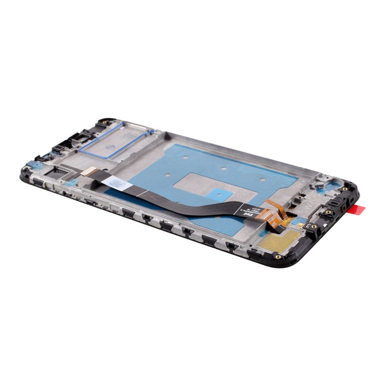 LCD Screen and Digitizer Full Assembly with Frame Repair Part for Huawei Y7 (2019)/Enjoy 9 (11Pin Line Version 4+64GB) - Black