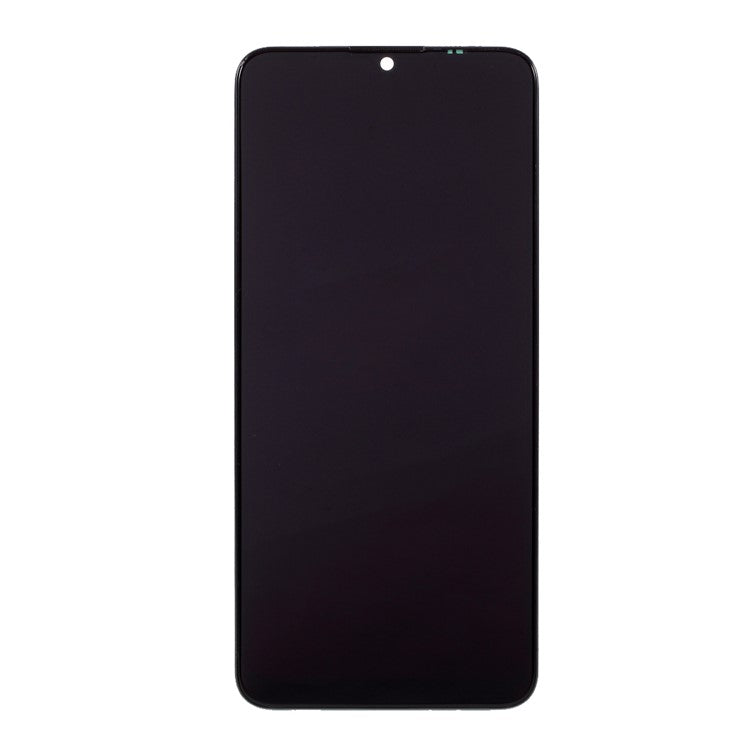 Grade B LCD Screen Display Digitizer Assembly + Frame (without Logo) for Huawei Enjoy 10e/Y6p/Honor 9A - Black