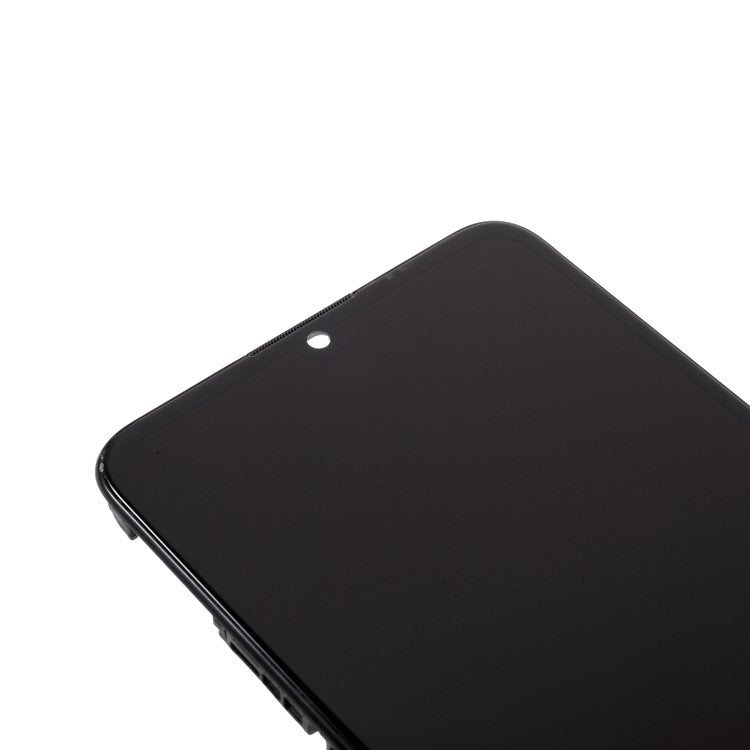 Grade B LCD Screen Display Digitizer Assembly + Frame (without Logo) for Huawei Enjoy 10e/Y6p/Honor 9A - Black