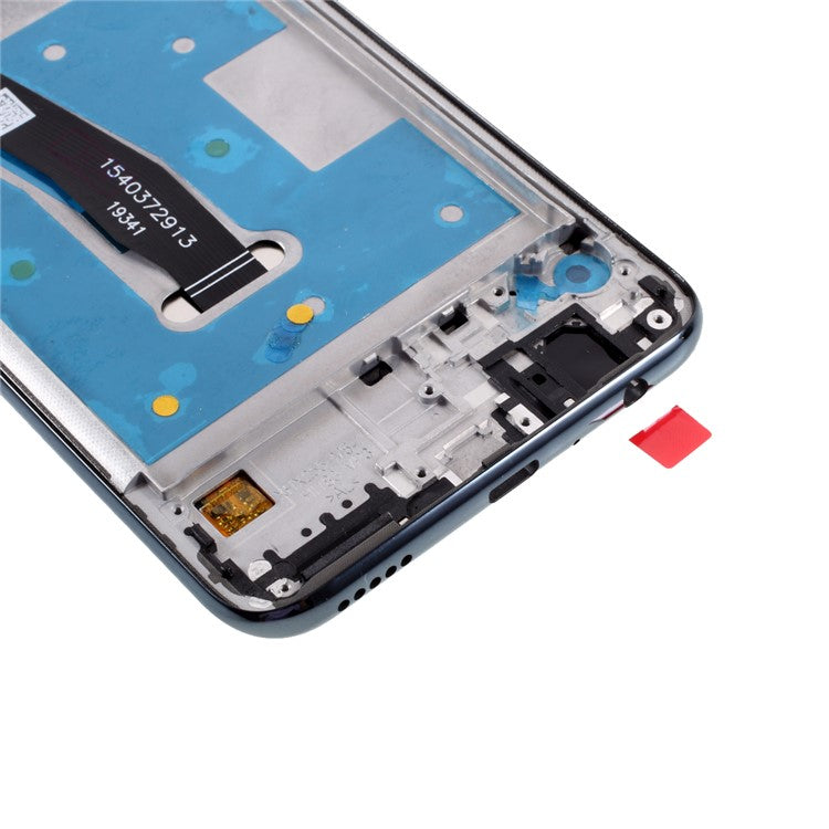 Grade B LCD Screen and Digitizer Assembly + Frame (Without Logo) for Huawei Honor 10 Lite - Black