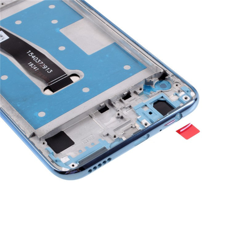 Grade B LCD Screen and Digitizer Assembly + Frame (Without Logo) for Huawei Honor 10 Lite - Blue