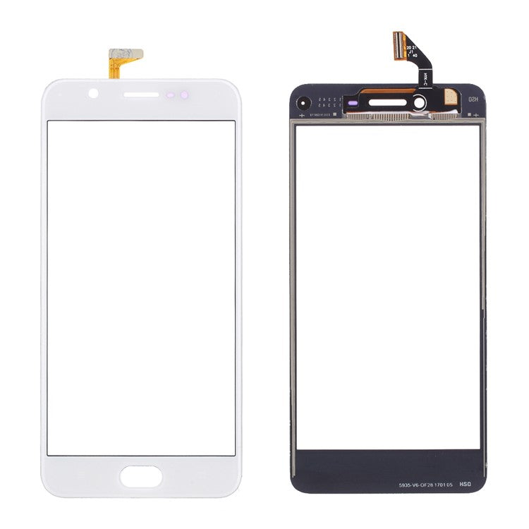 Digitizer Touch Screen Glass Replace Part for Oppo A37 (without Logo) - White