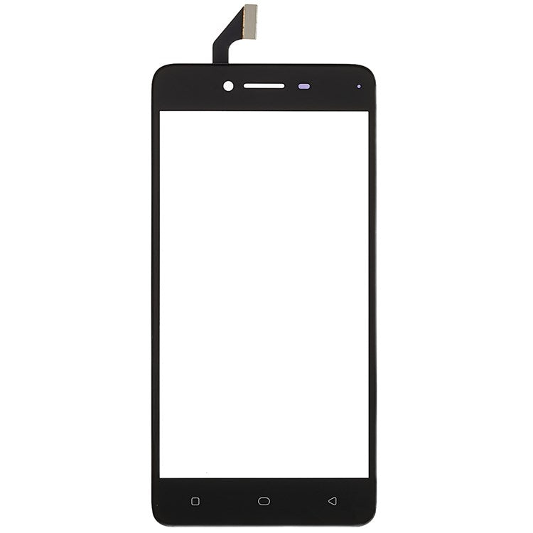For Oppo A37 Digitizer Touch Screen Glass Replacement Part (without Logo) - Black