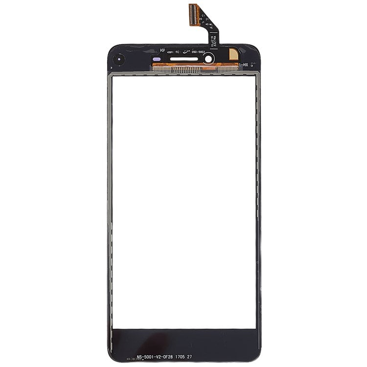For Oppo A37 Digitizer Touch Screen Glass Replacement Part (without Logo) - Black