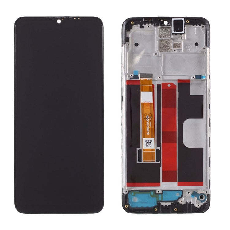 LCD Screen Display Digitizer Assembly with Frame for Oppo A11 / A5 (2020)