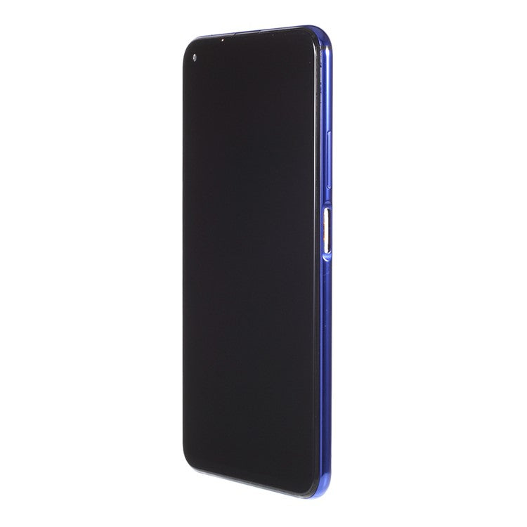 Grade B Assembly LCD Screen and Digitizer Assembly + Frame Part (without Logo) for Huawei Honor 20 YAL-L21 - Blue