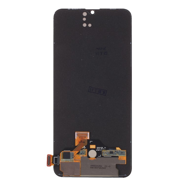LCD Screen and Digitizer Assembly Part for Oppo Reno Z/K5/Realme XT/Realme X2 (Non-OEM Screen Glass Lens, OEM Other Parts) - Black