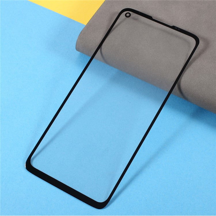 Screen Glass Lens + OCA Adhesive Replacement for Motorola Moto G9 Plus