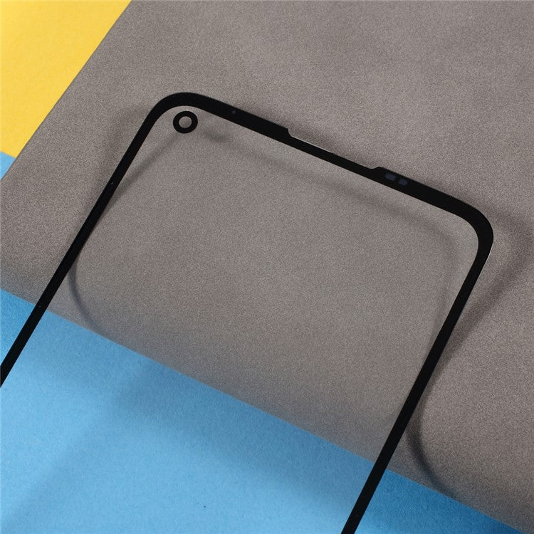 Screen Glass Lens + OCA Adhesive Replacement for Motorola Moto G9 Plus