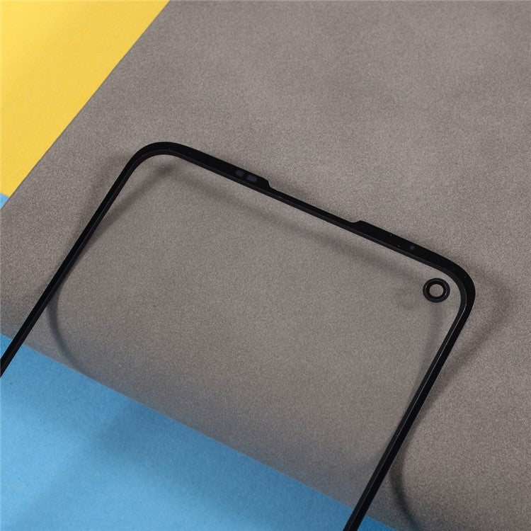 Screen Glass Lens + OCA Adhesive Replacement for Motorola Moto G9 Plus