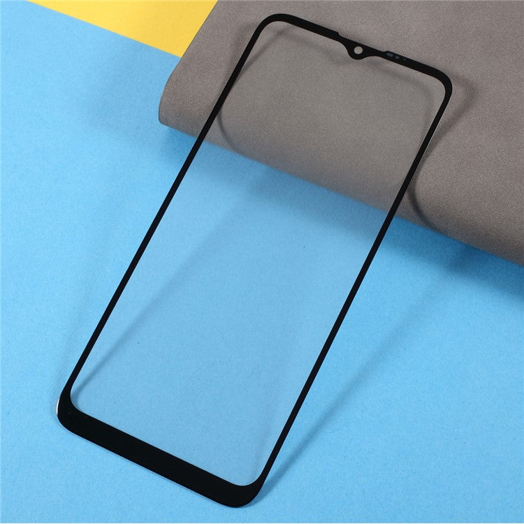 Screen Glass Lens + OCA Adhesive Replacement for Motorola Moto G8 Power Lite