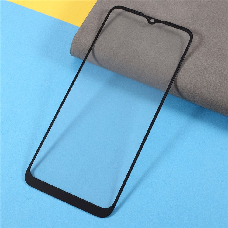 Screen Glass Lens + OCA Adhesive Replacement for Motorola Moto G8 Power Lite