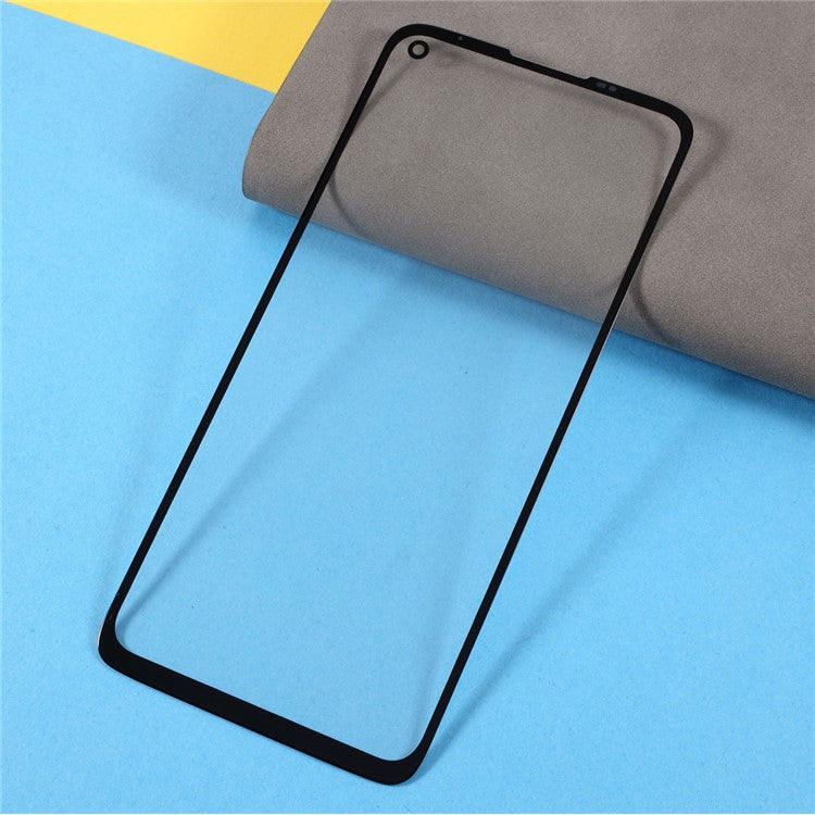 Screen Glass Lens + OCA Adhesive Replacement for Motorola Moto G9 Plus 2020
