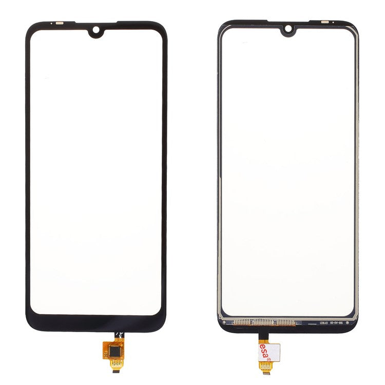 Digitizer Touch Screen Glass Replace Part (without logo) for Motorola Moto E6 Plus - Black