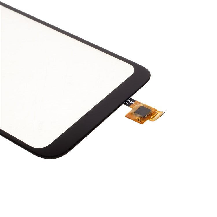 Digitizer Touch Screen Glass Replace Part (without logo) for Motorola Moto E6 Plus - Black