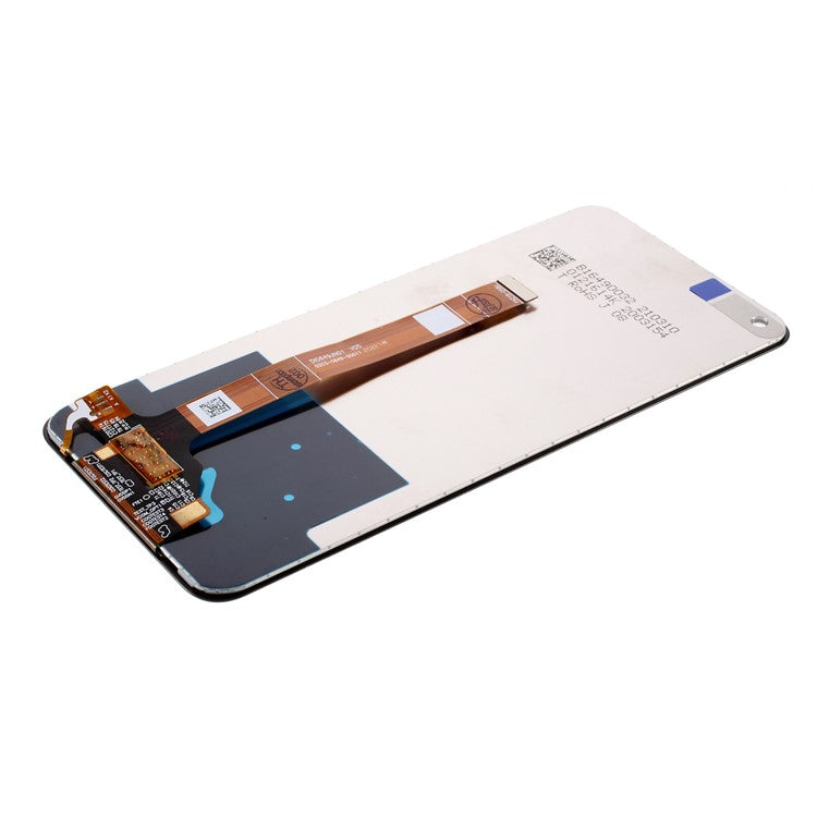 For OPPO A72 LCD Screen and Digitizer Assembly Spare Replacement Part (without Logo) - Black
