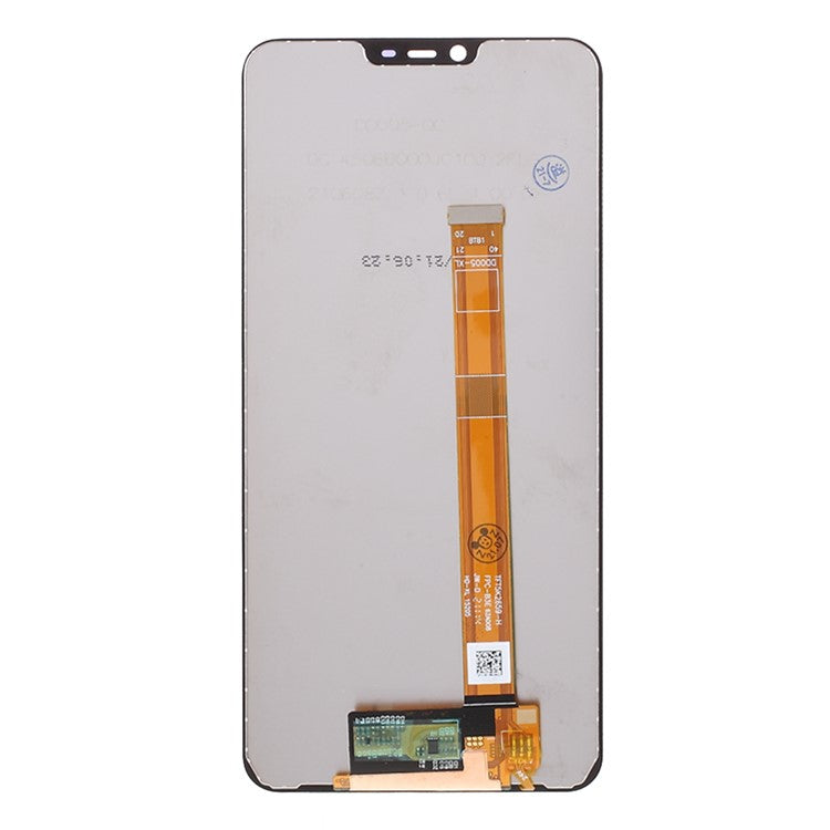 LCD Screen and Digitizer Assembly Part for Oppo A12e - Black