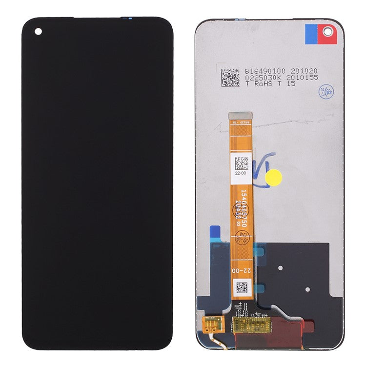 LCD Screen and Digitizer Assembly Part for Realme 7 (Global) (Asia) - Black