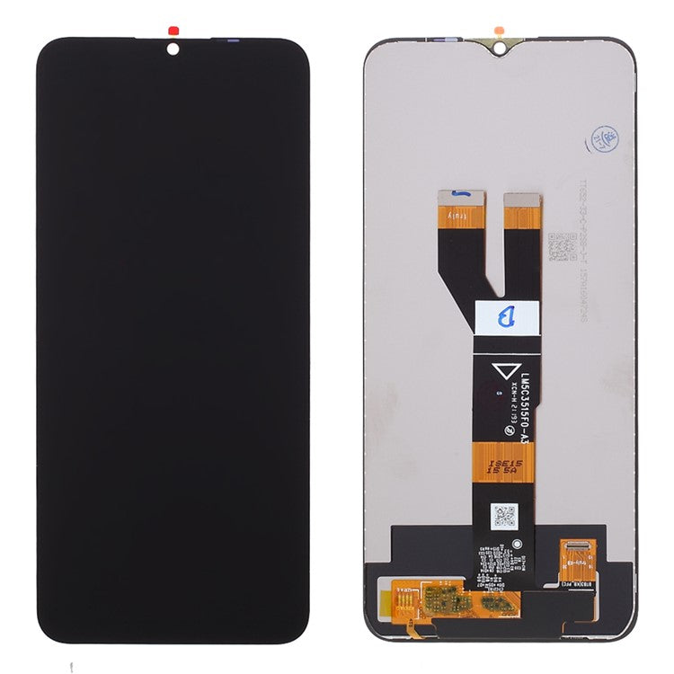 LCD Screen and Digitizer Assembly Part for Realme C21 / C20 / C11 (2021) - Black