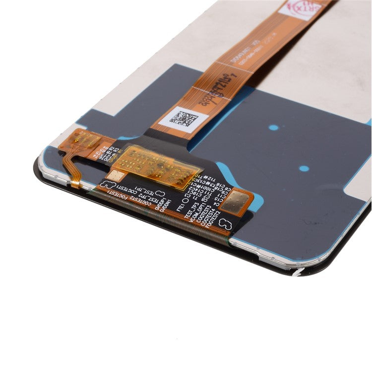 LCD Screen and Digitizer Assembly Repair Part for Oppo A73 5G / Oppo A72 5G / Realme V5 5G / Realme Q2 / K7X - Black