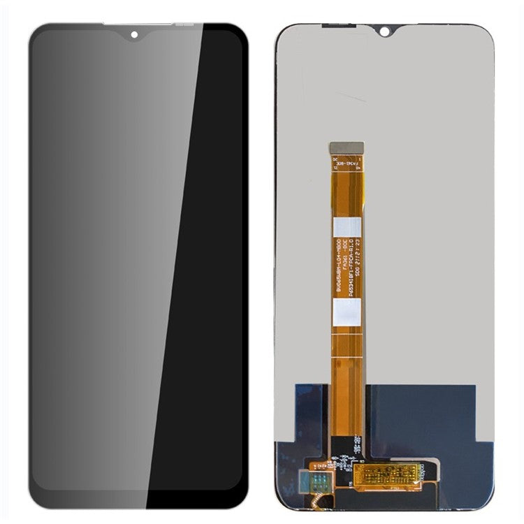 OEM LCD Screen and Digitizer Full Assembly Part Repair for Oppo A35 (2021) - Black