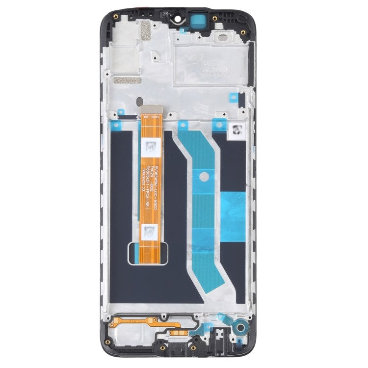 Grade B LCD Screen and Digitizer Assembly + Frame Replacement Part (without Logo) for Realme C3 (without Fingerprint) / Realme 5i / Realme 5s - Black