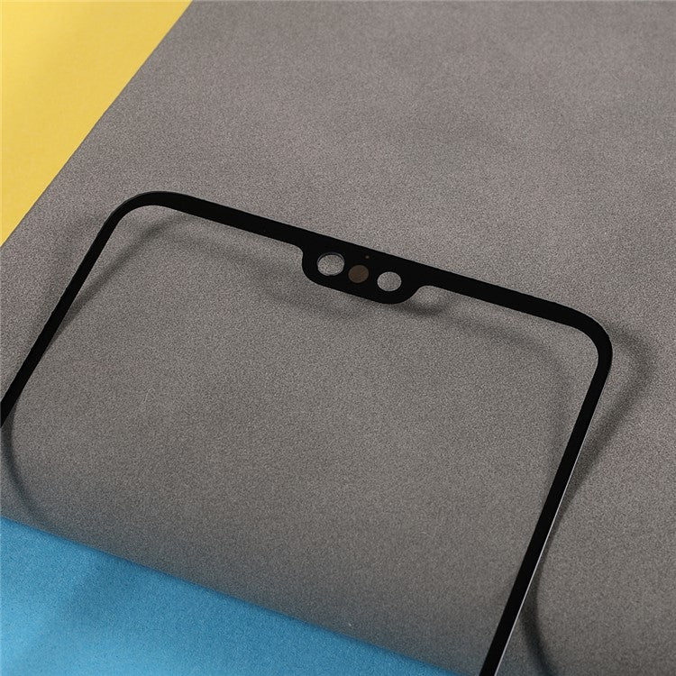 Front Outer Lens Glass Screen Replacement Repair Part (with Fingerprint Bracket) for Huawei P20 Pro