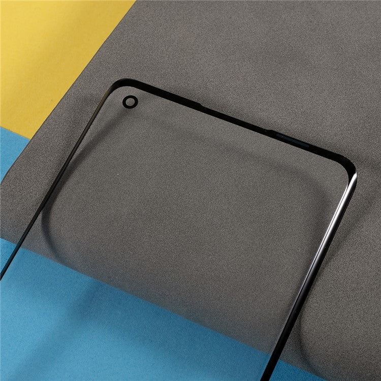 LCD Display Panel Front Outer Glass Lens + OCA Adhesive Replacement for Oppo Reno5 Pro 5G