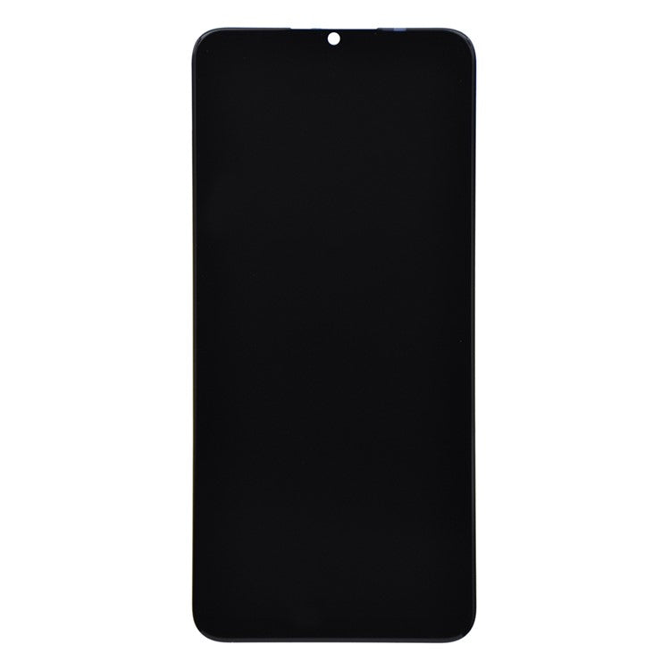 Assembly LCD Screen and Digitizer Assembly + Frame Part for Realme C12 RMX2189 - Black