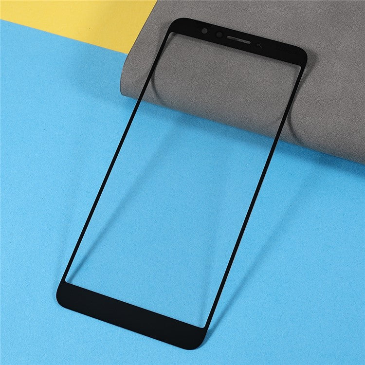 Front Screen Glass Lens Replacement Part (without logo) for Alcatel 1X (2019) 5008