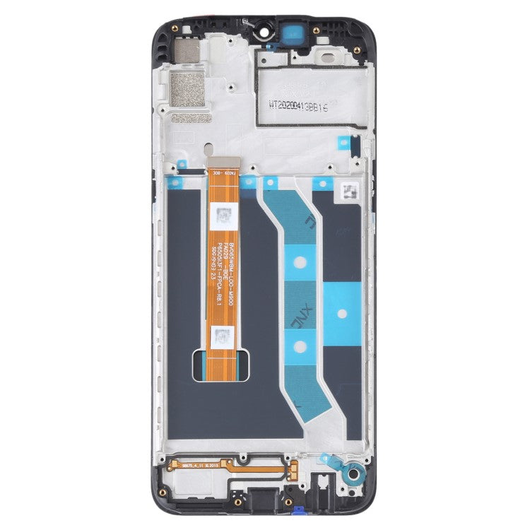 Grade C Assembly LCD Screen and Digitizer Assembly + Frame Replace Part (without Logo) for Realme 6i