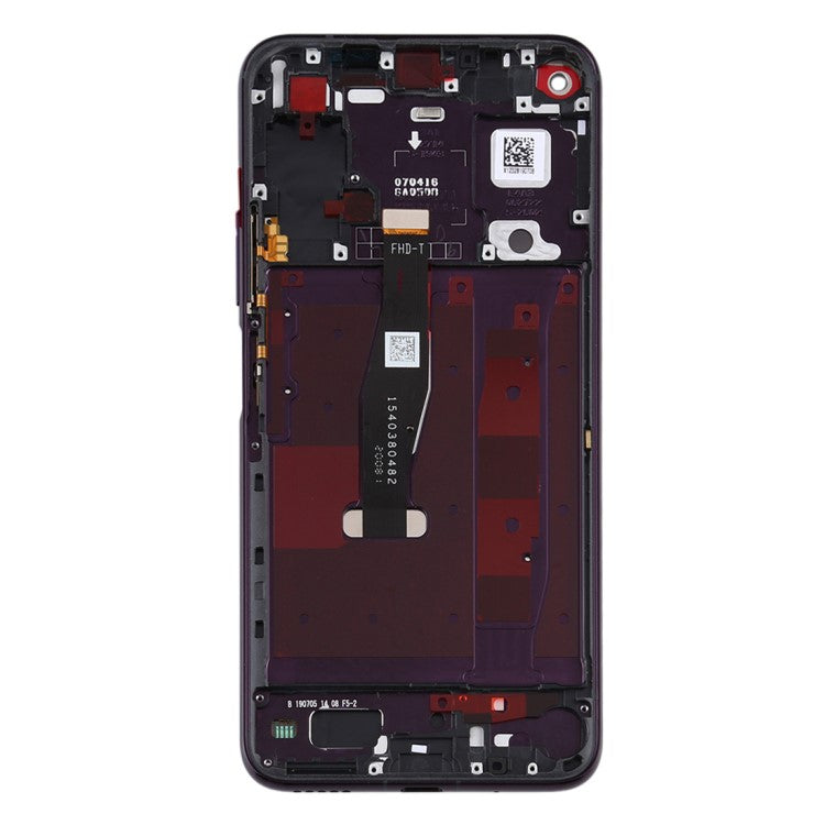 Grade B LCD Screen and Digitizer Assembly + Frame Replacement (without Logo) for Honor 20 Pro - Black